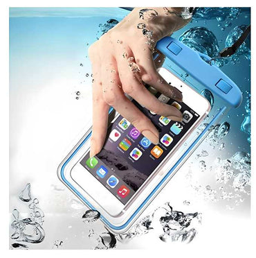 Waterproof mobile phone cover pouch for rain safety dust cover Water Multi Color